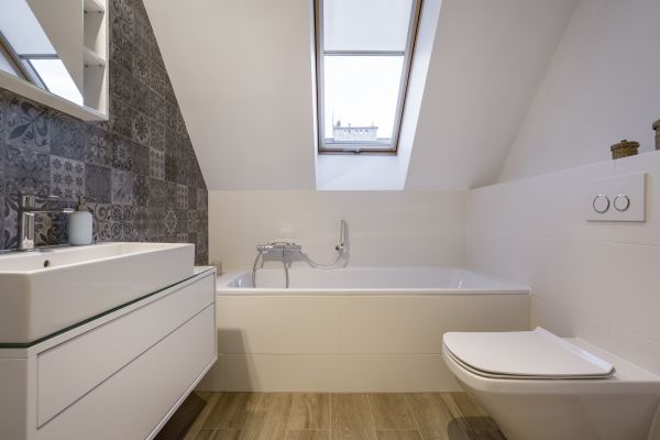Attic Bathroom Construction in Fairfax